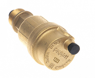065B8322R Воздухоотводчик Airvent-R DN10, PN10 с обратным клапаном, латунь, Ридан
