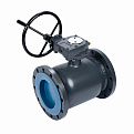 065N0256GR RJIP Premium Кран шаровой FF DN200 PN16 WG (фланцевый, с редуктором, С/П), Ридан