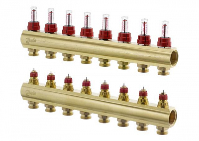 088U0528 Распределительный коллектор типа Danfoss FHF-8F