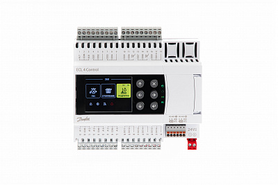 087H374985R Контроллер ECL4 Control 368R PLUS с модулем расширения, 24В AC/DC, Ридан