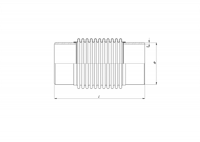 Компенсатор сильфонный КСО 150-16- 60 L 270 мм